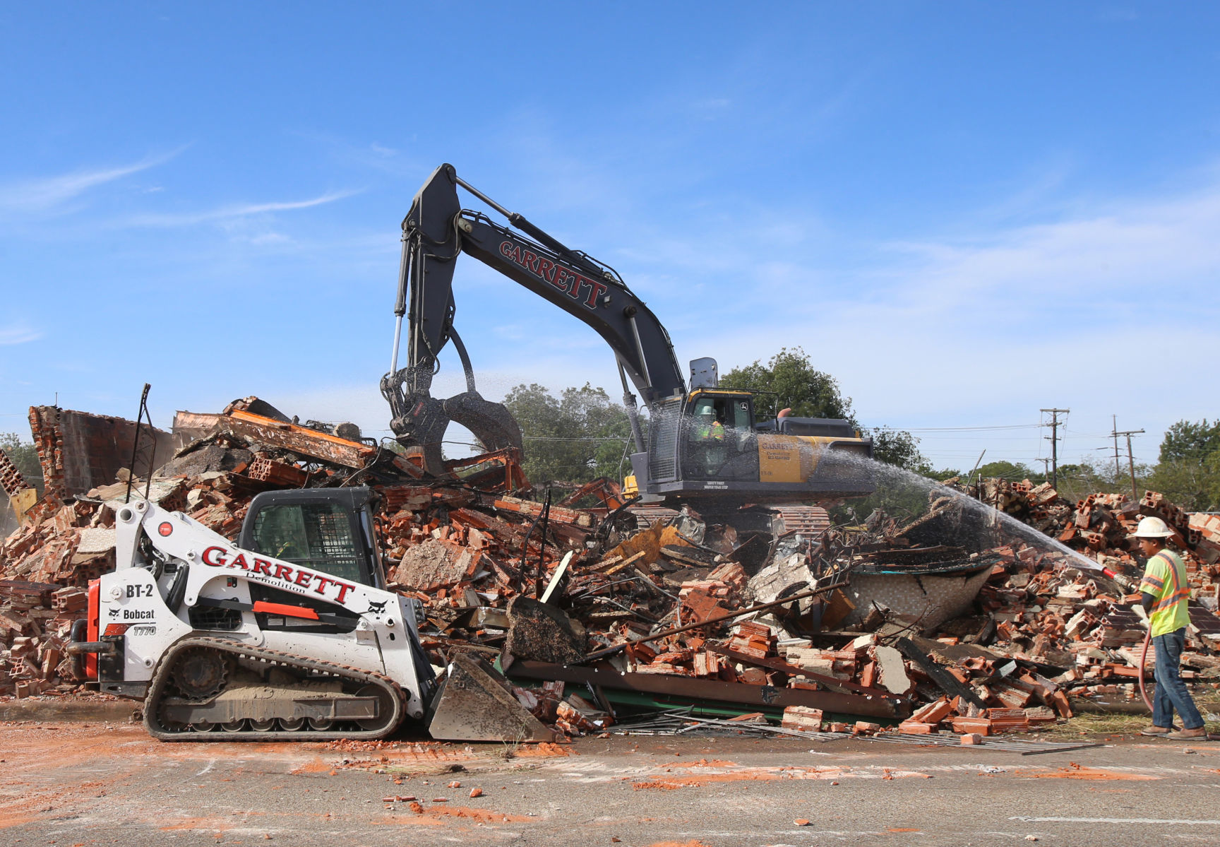 Demolition of 25th Street Theatre